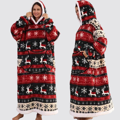 Oversized Portable Blanket Sweatshirt Adults Children
