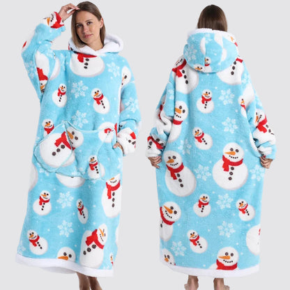 Oversized Portable Blanket Sweatshirt Adults Children