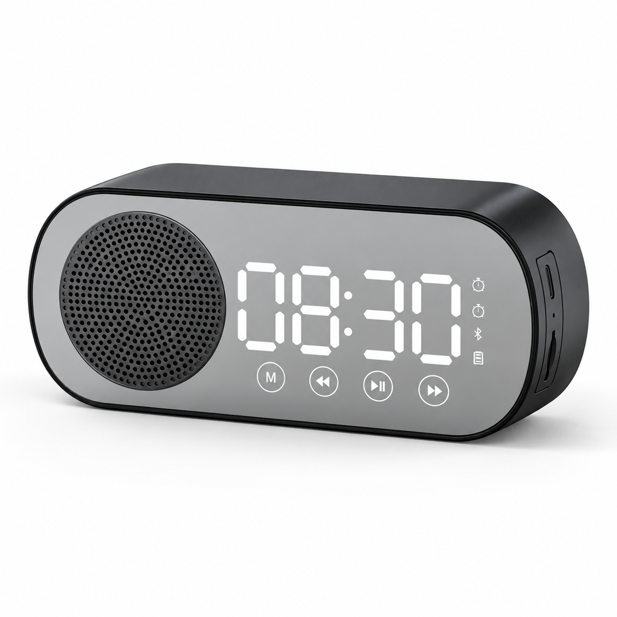 Bluetooth Radiowecker Mit Lautsprecher Digitalanzeige