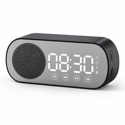 Bluetooth Radiowecker Mit Lautsprecher Digitalanzeige