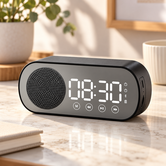 Bluetooth Radiowecker Mit Lautsprecher Digitalanzeige