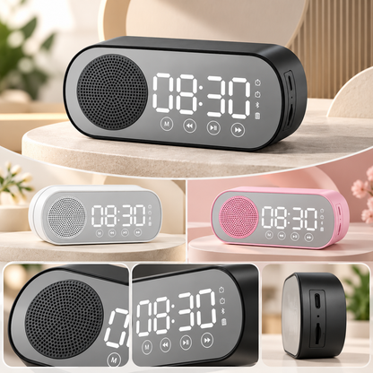 Bluetooth Radiowecker Mit Lautsprecher Digitalanzeige