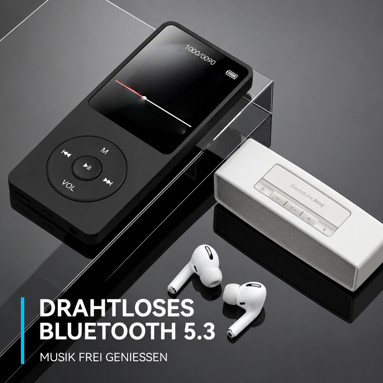 Bluetooth MP3 Player Portable Music Player