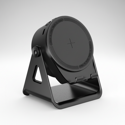Bluetooth Lautsprecher Induktionslautsprecher Handyhalter LED Licht