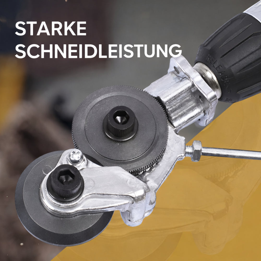 Drill Attachment Metal Sheet Nibbler Cutter