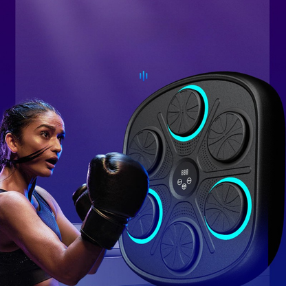 Entrenador de boxeo interactivo para montaje en pared, entrenamiento de reacción y fitness