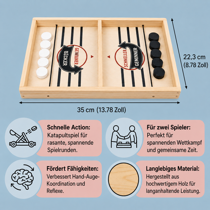 Brettspiel Holzspiel Geschicklichkeitsspiel Familien Spielspaß