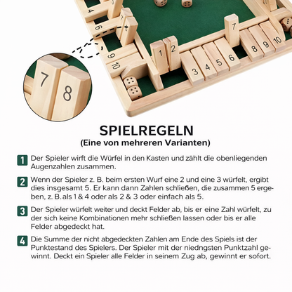 Board Game Kids Math Learning Dice Set