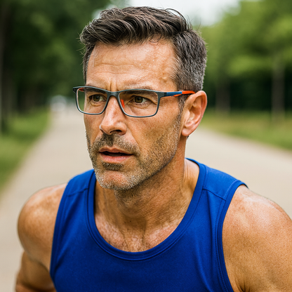 Brille Progressiv Leicht TR90 Rahmen