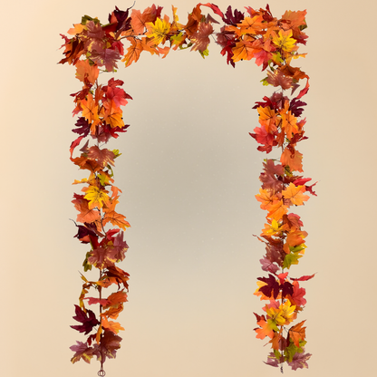 Girlanden Deko Künstliche Ahornblätter Wohnraumgestaltung