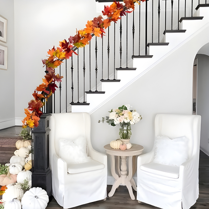 Girlanden Deko Künstliche Ahornblätter Wohnraumgestaltung