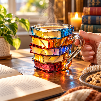 Buchmug Als Geschenk Handgefertigte Tischdekoration