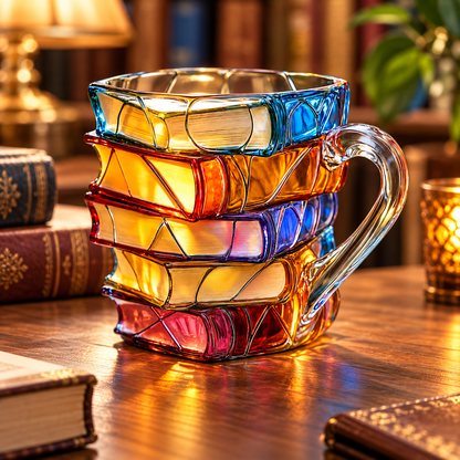Buchmug Als Geschenk Handgefertigte Tischdekoration