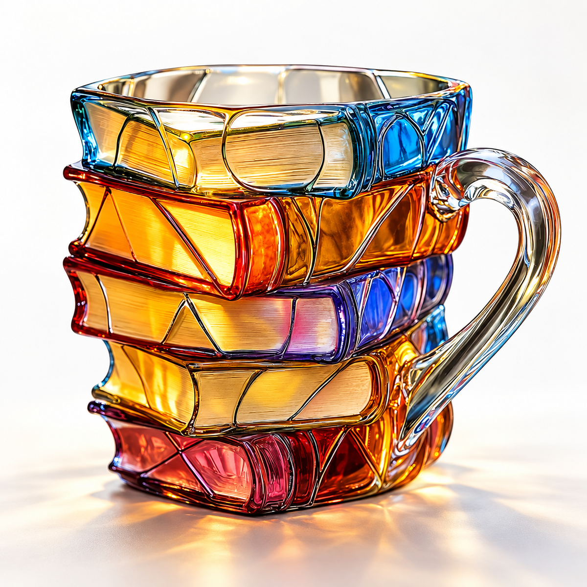 Buchmug Als Geschenk Handgefertigte Tischdekoration