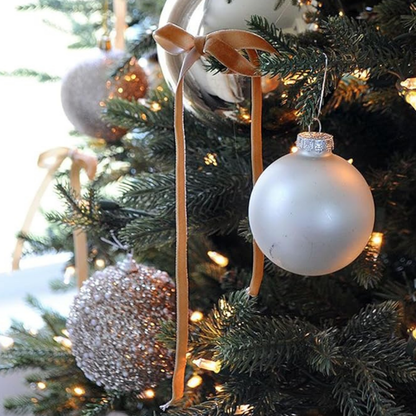 Garlands Decorative Velvet Bow Set Tree Decoration Home Accessories