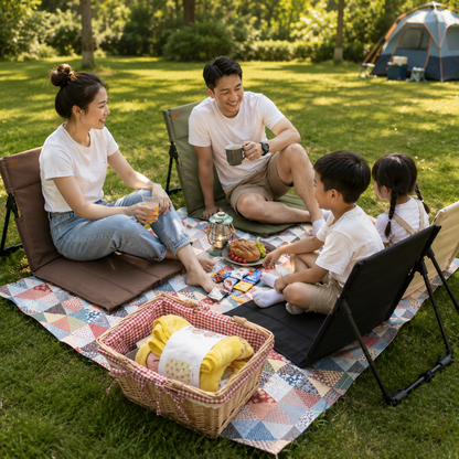 Chaise de camping chaise basse dossier pliable siège de loisirs