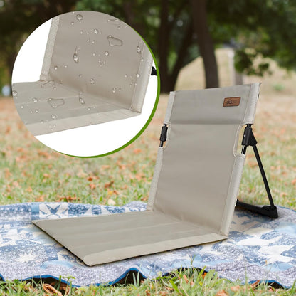Chaise de camping chaise basse dossier pliable siège de loisirs