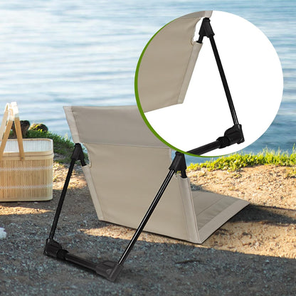 Chaise de camping chaise basse dossier pliable siège de loisirs