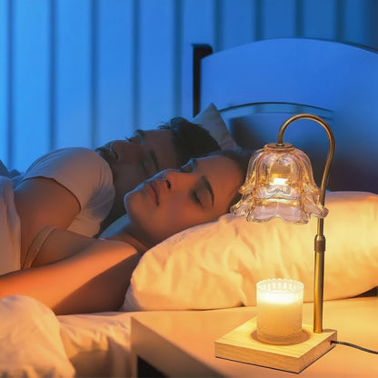 Chauffe-bougie Électrique Minuteur Variateur Lampe Aromatique
