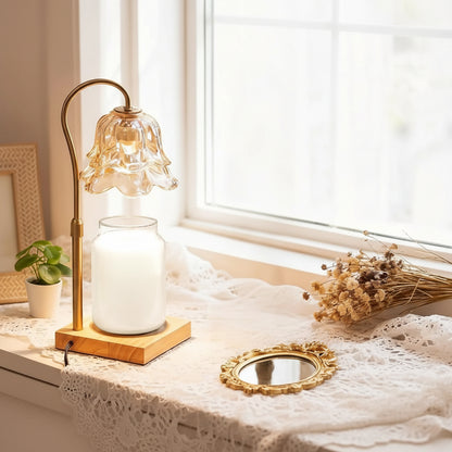 Chauffe-bougie Électrique Minuteur Variateur Lampe Aromatique