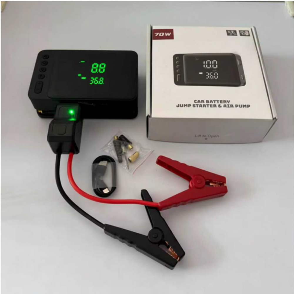 Avviatore Powerbank Compressore dispositivo Booster auto multifunzione