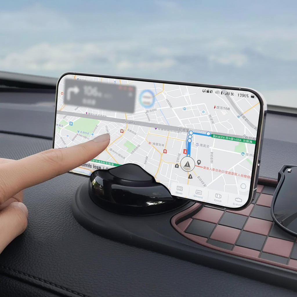 Car Phone Holder Dashboard Non-Slip Mat Tray