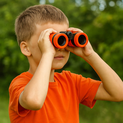Children's Toy Binoculars 4x30mm for Outdoor Adventures and Nature