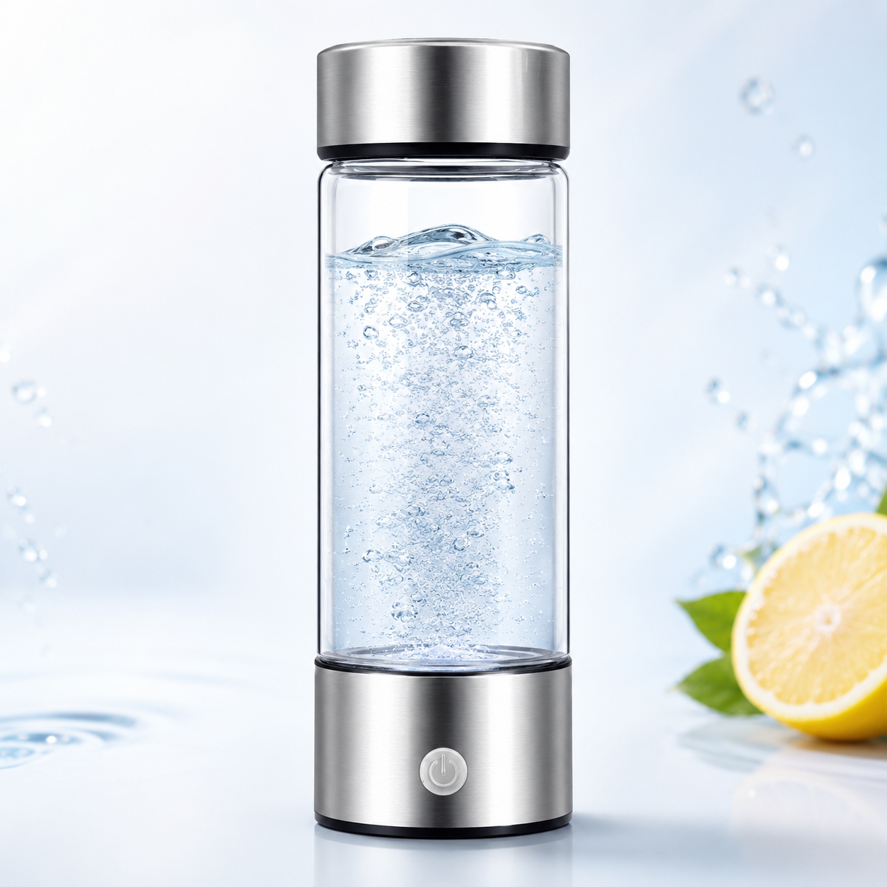 Wasserflasche Mit Wasserstoff Mit Antioxidantien