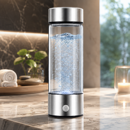 Wasserflasche Mit Wasserstoff Mit Antioxidantien
