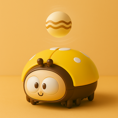 Baby Spielzeug Marienkäfer mit Schwebeball