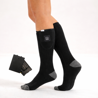 Chaussettes Chauffantes Électriques Unisexes Thermiques Hiver Chaleur