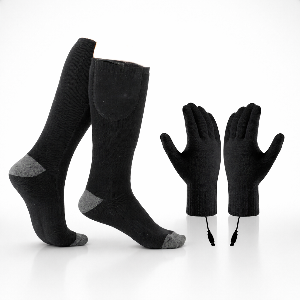 Chaussettes Chauffantes Électriques Unisexes Thermiques Hiver Chaleur