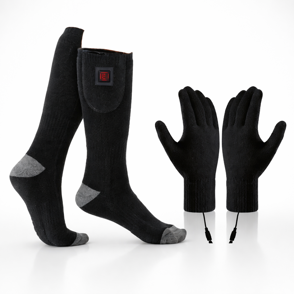 Chaussettes Chauffantes Électriques Unisexes Thermiques Hiver Chaleur