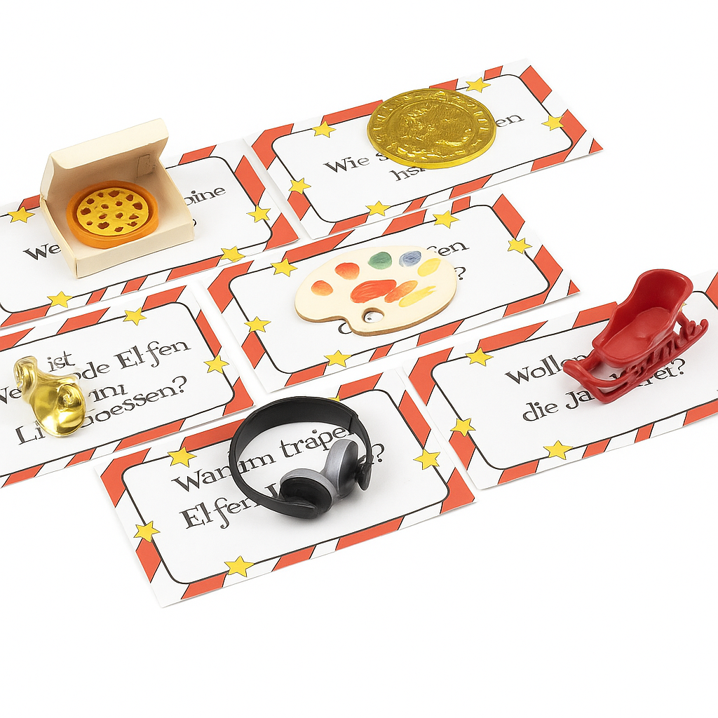 Christmas Elf Kit 24 Days Activity Set Funny Gift Idea