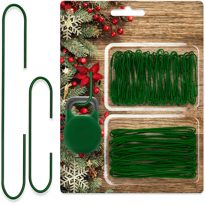 Christbaumschmuck Haken Metall Aufhänger Weihnachtsdeko Set