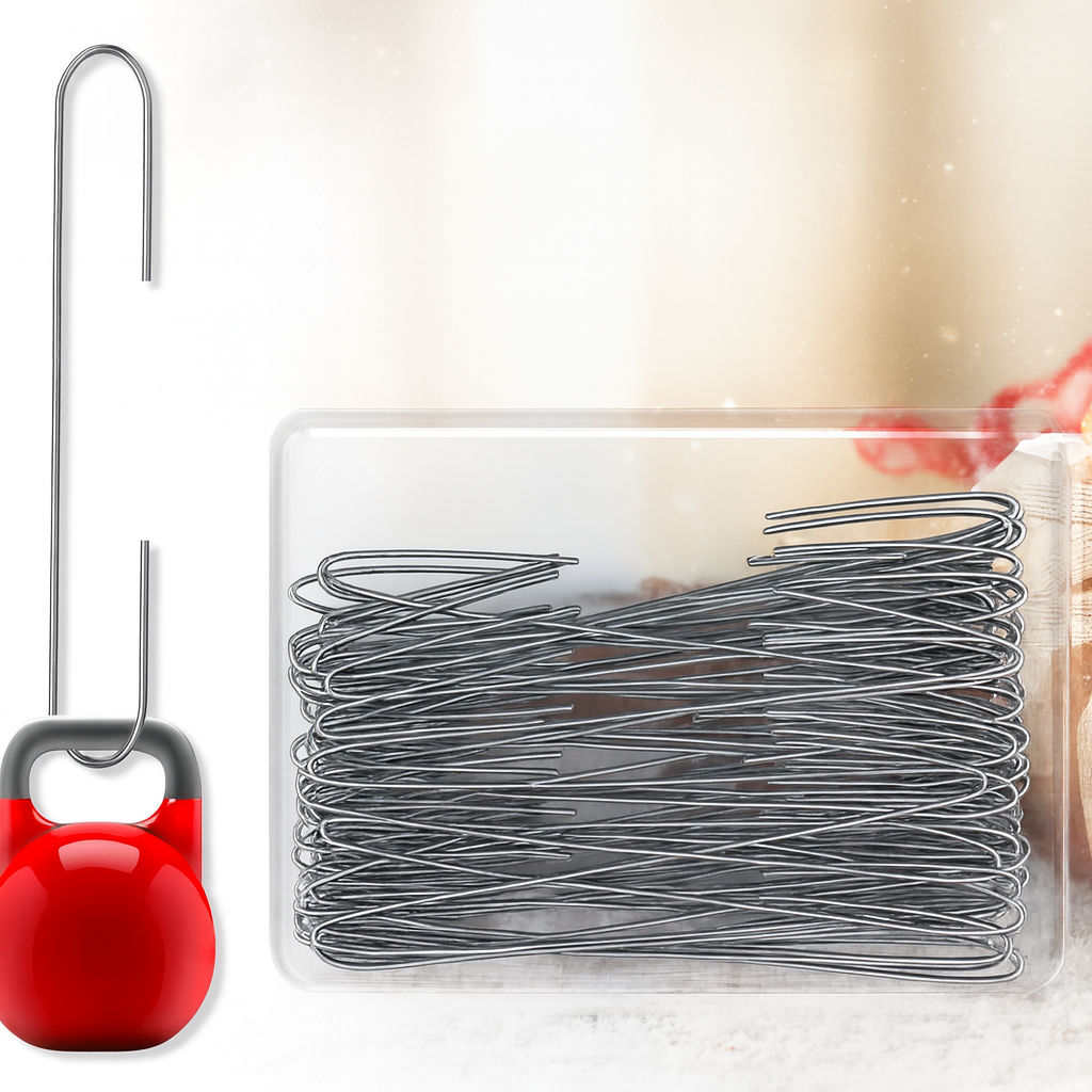 Christbaumschmuck Haken Metall Aufhänger Weihnachtsdeko Set