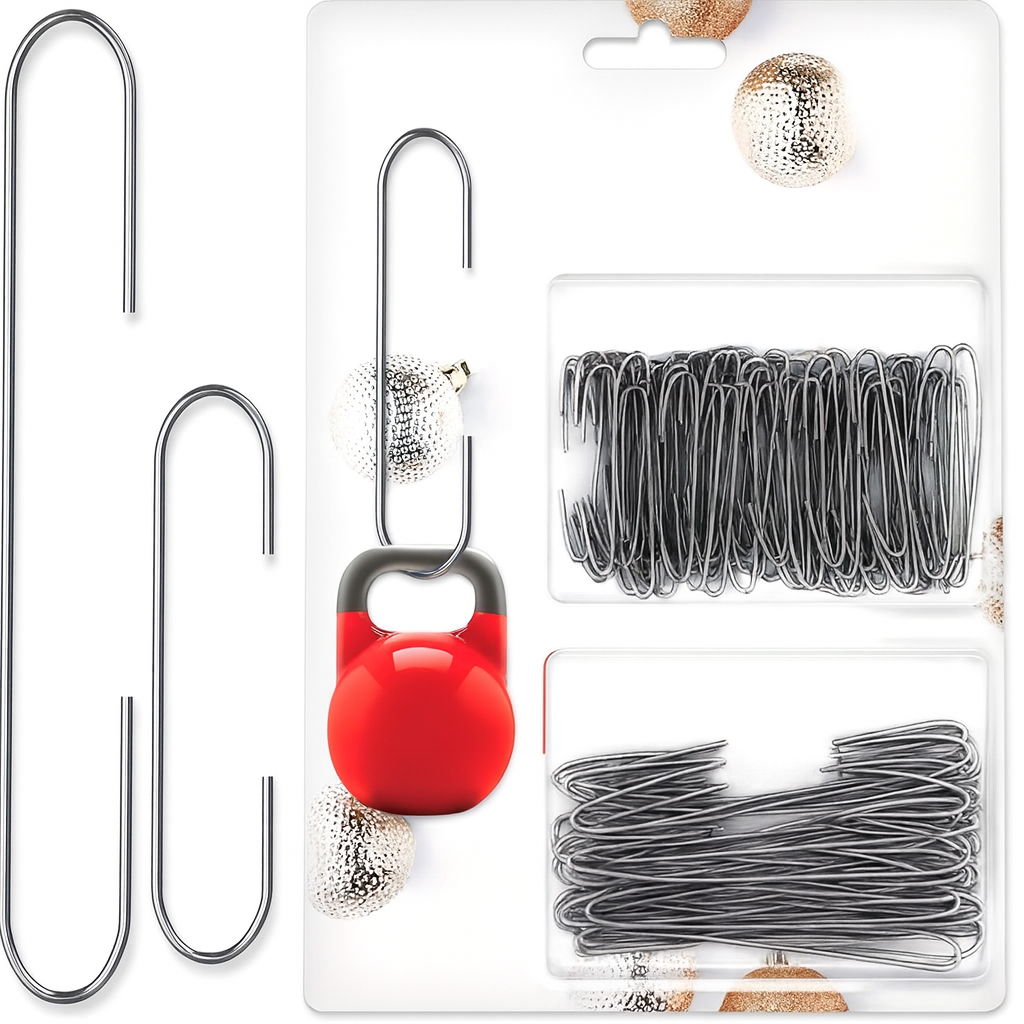 Christbaumschmuck Haken Metall Aufhänger Weihnachtsdeko Set