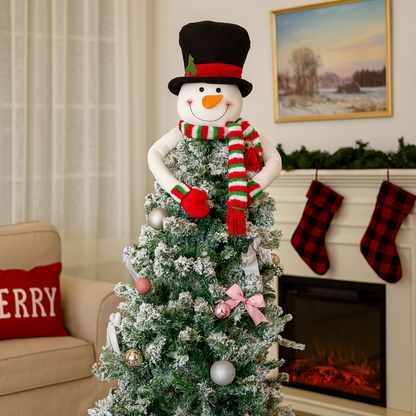 Christbaumspitze Filz Figur Klassisch Weihnachtsbaum Topper Deko