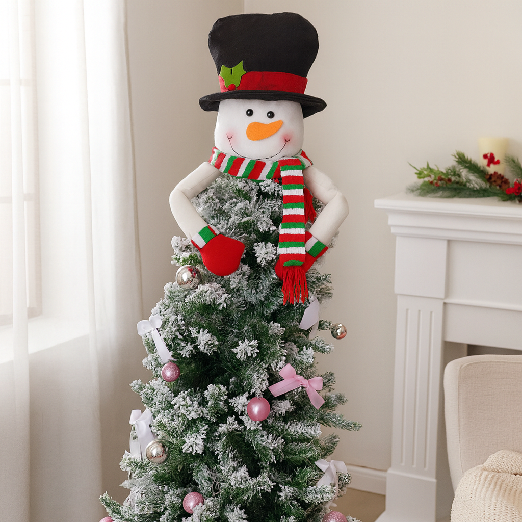 Christbaumspitze Filz Figur Klassisch Weihnachtsbaum Topper Deko