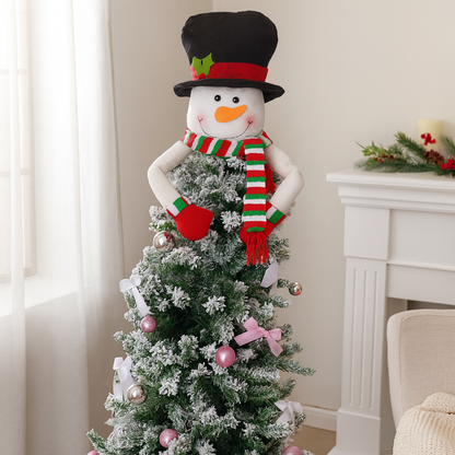 Christbaumspitze Filz Figur Klassisch Weihnachtsbaum Topper Deko