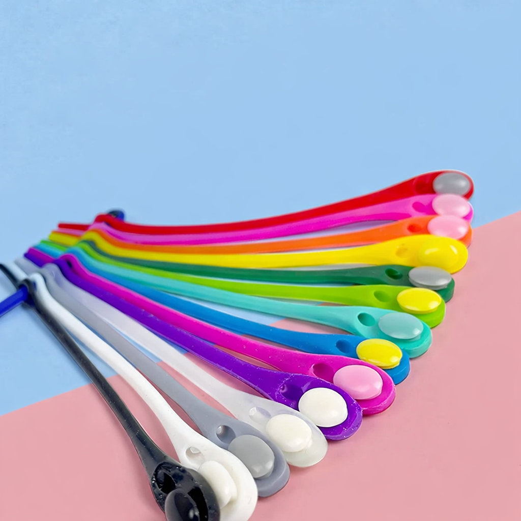 Lacets silicone élastiques sans nouer universels