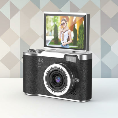 4K Digital Camera 8x Magnification 2.4 Inch Folding Screen