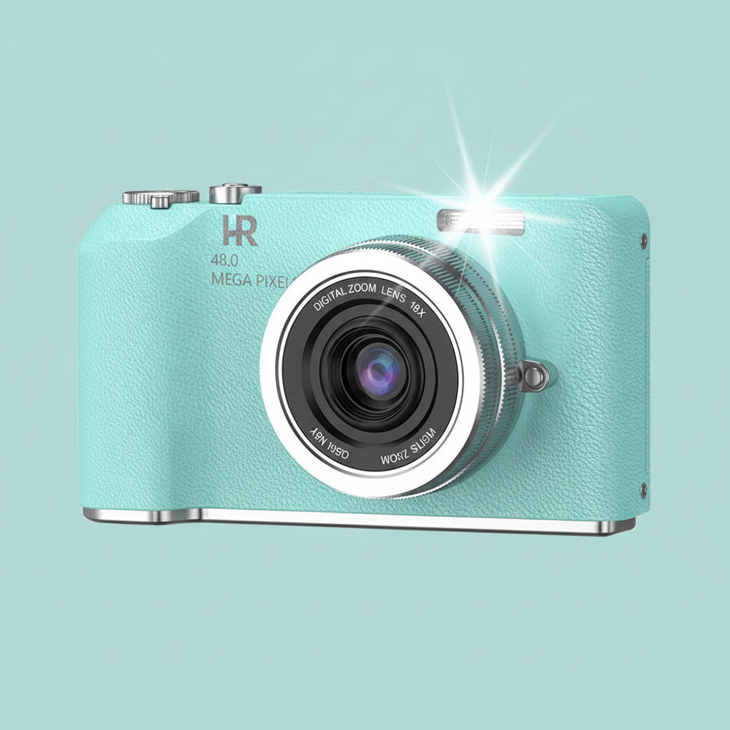 4K Digital Camera 8x Magnification 2.4 Inch Folding Screen