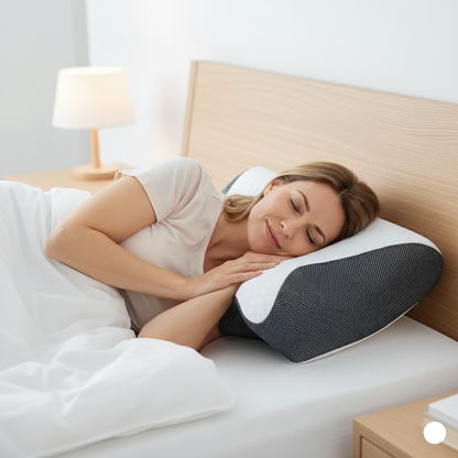 Nackenkissen Orthopädisch Memory Foam Ergonomisch HWS Kopfkissen