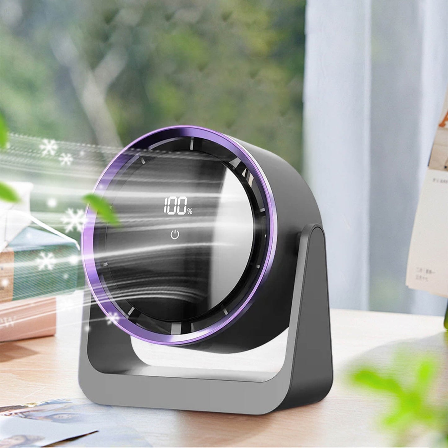 Table Fan Cooling USB Fan Quiet Portable