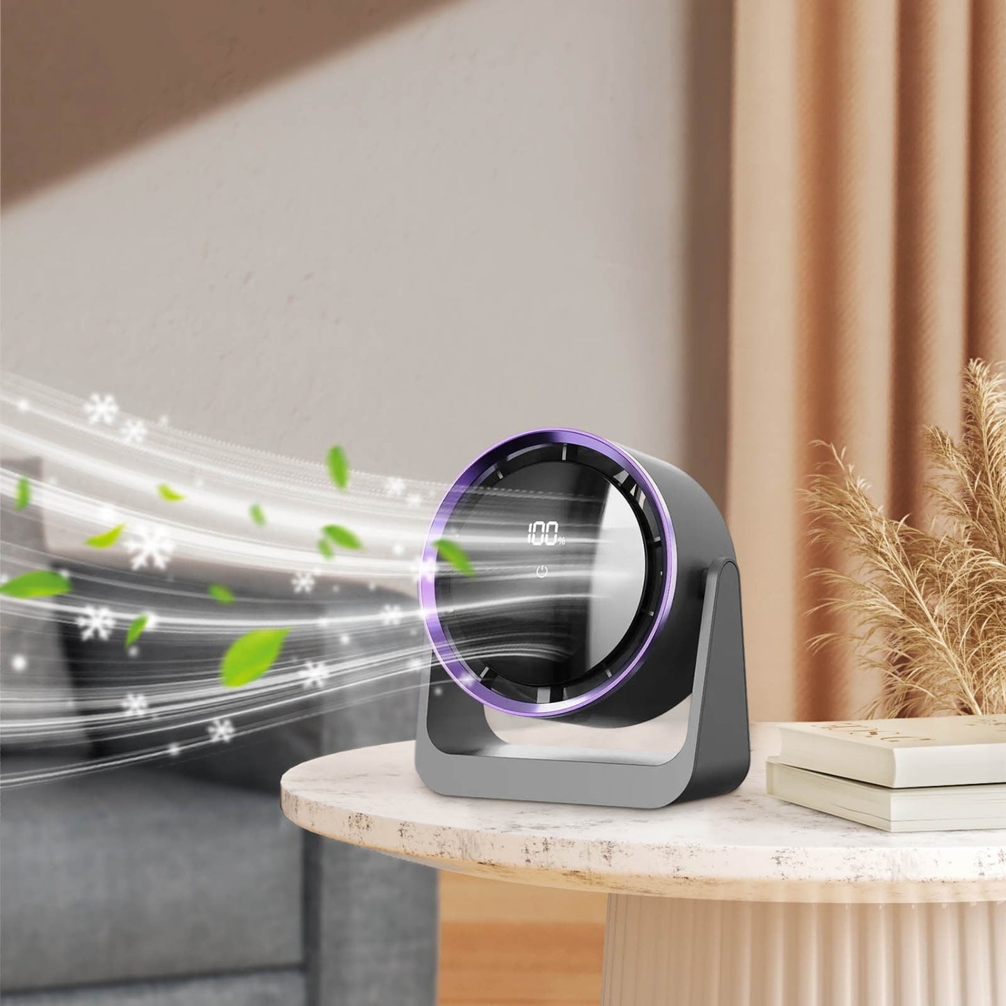 Table Fan Cooling USB Fan Quiet Portable