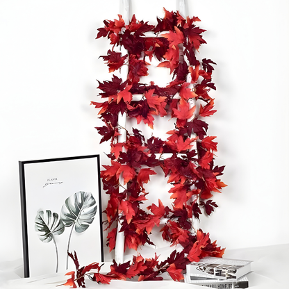 Girlanden Deko Künstliche Ahornblätter Wohnraumgestaltung
