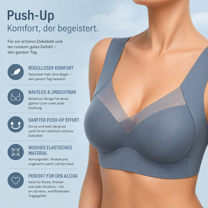 Women's Bra Push-Up Wireless Seamless Everyday Underwear