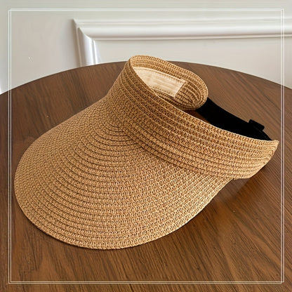 Casquette femme visière pliable plage voyage chapeau de soleil