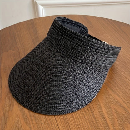 Casquette femme visière pliable plage voyage chapeau de soleil
